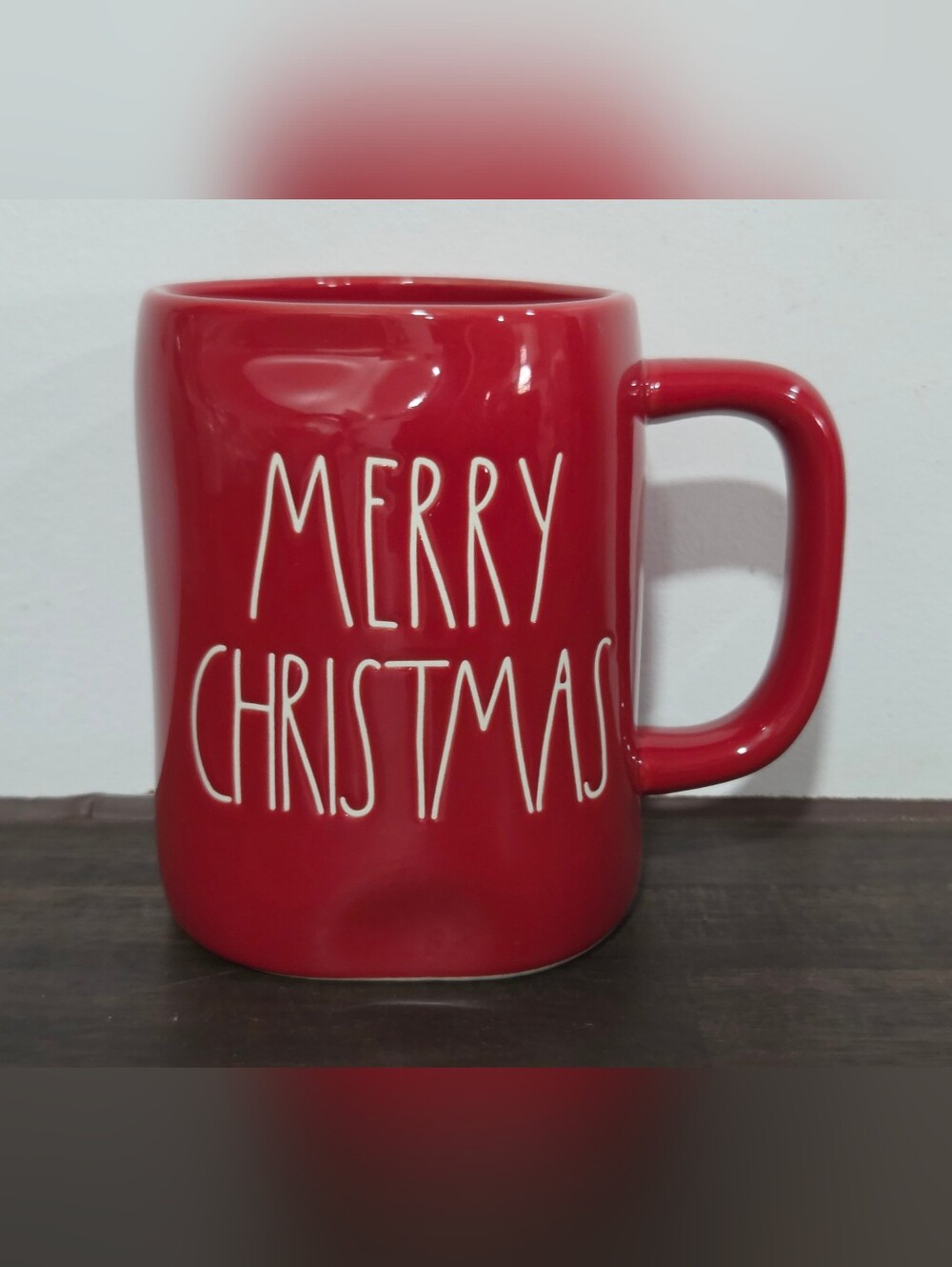 Rae Dunn "Merry Christmas" Ceramic Holiday Coffee Mug